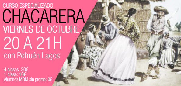 clases Chacarera los Viernes de Octubre. 20H
