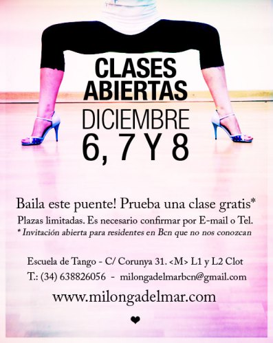 clase gratis tango barcelona