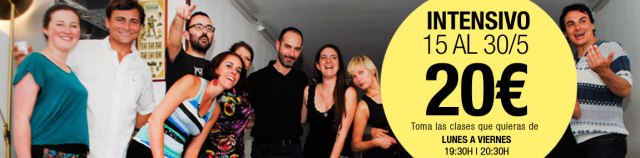 Intensivo de tango a 20eu