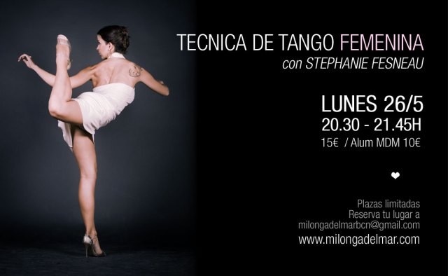 tecnica mujer tango