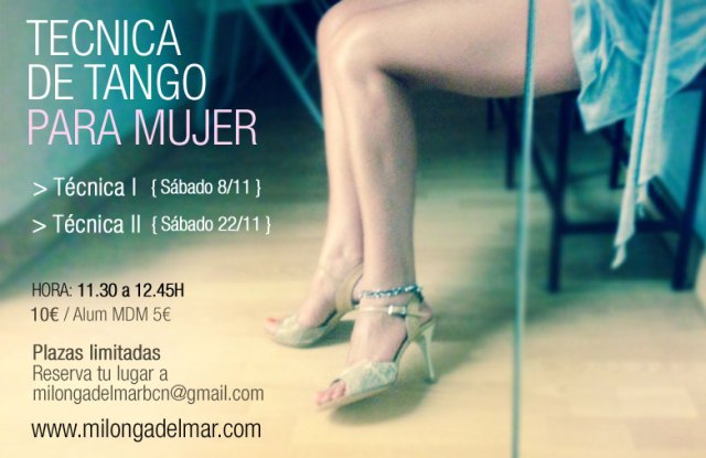 clase tecnica tango mujer