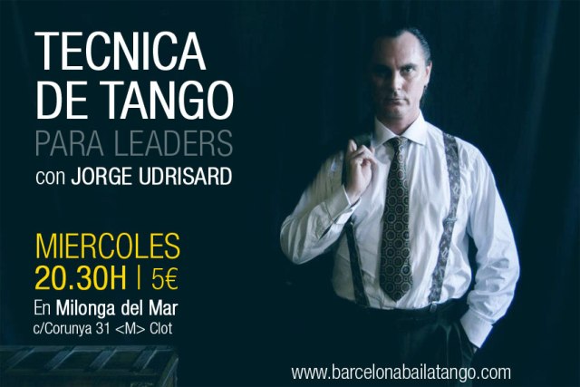 TECNICA tango leader jorge udrisard