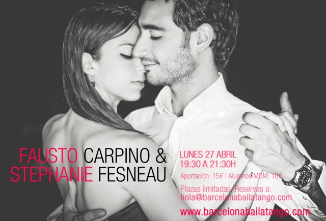 clases fausto y stephanie Milonga del Mar