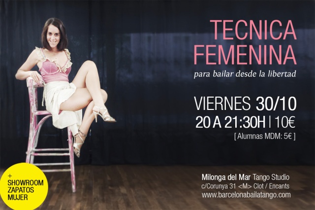 Tecnica mujer tango