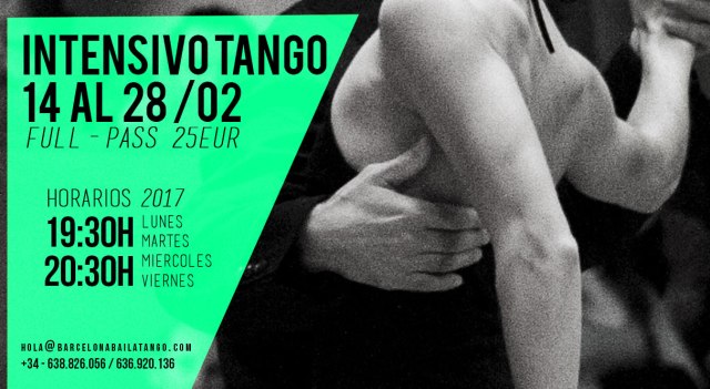 intensivo tango barcelona, milonga del mar, tango barcelona