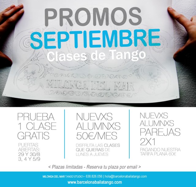 tango en barcelona, barcelona baila tango, clase gratis tango barcelona, curso tango barcelona, aprender tango en barcelona, milonga del mar