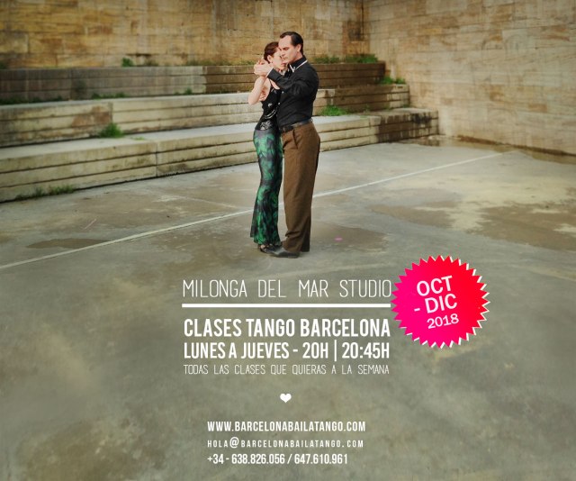 clases de tango en barcelona milonga del mar