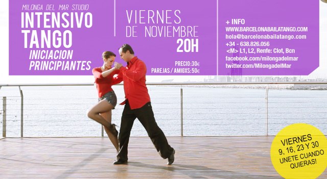 clases de tango en barcelona viernes tango en barcelona milonga del mar paula rey tango
