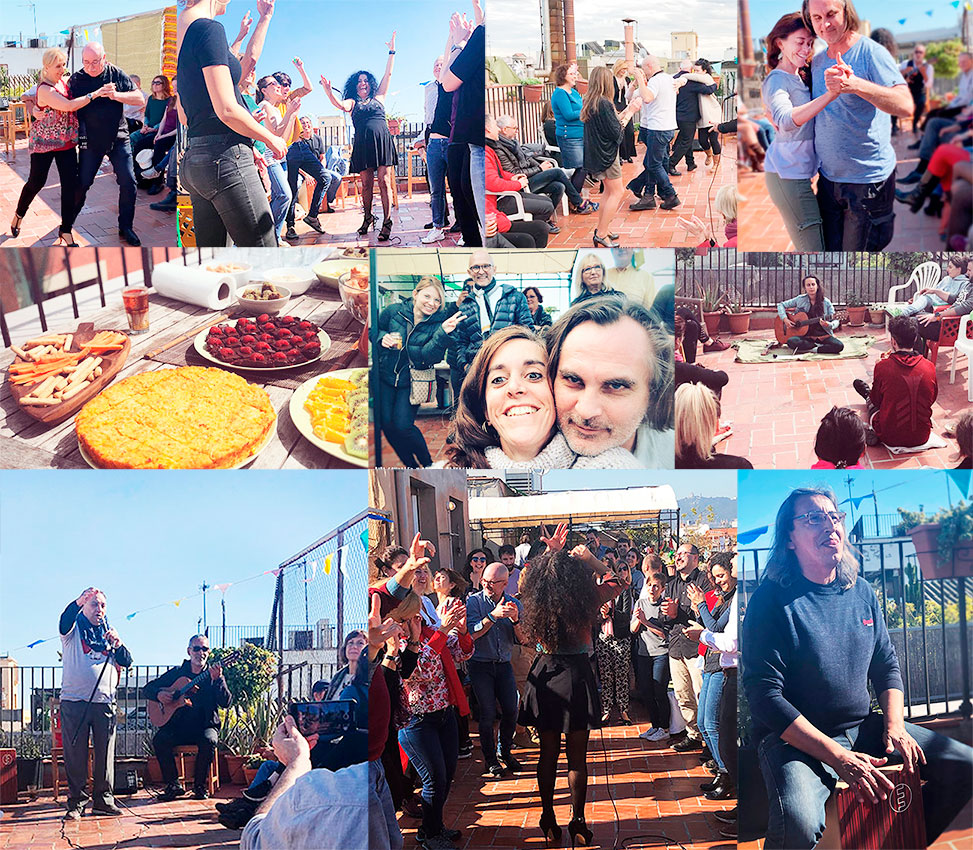 happy events barcelona rooftop