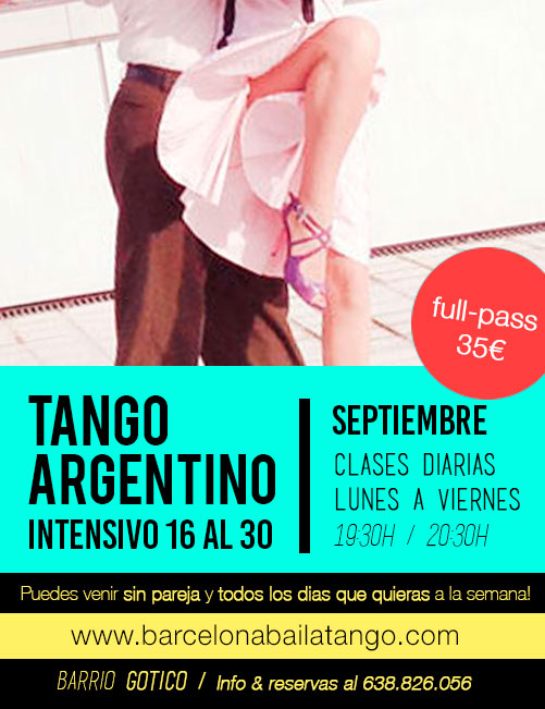 clases tango argentino en barcelona