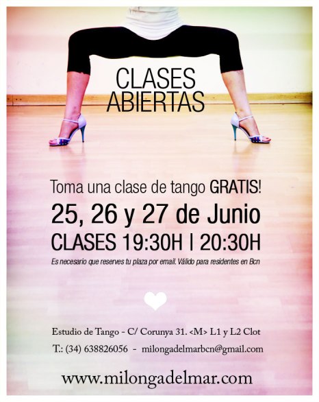clase gratis tango barcelona