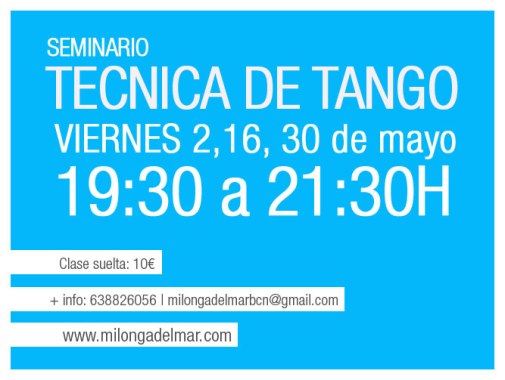 tecnica tango clases barcelona