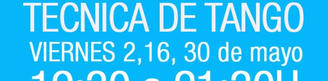Tecnica de tango Hombre y mujeres Viernes