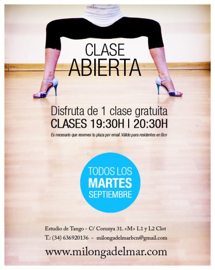 clase gratis tango