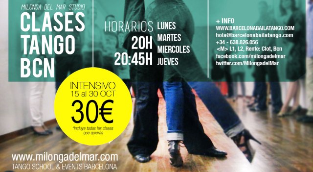 clases de tango en barcelona bailar tango barcelona milonga del mar