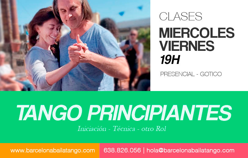 tango en barcelona, clases tango barcelona, curso iniciacion tango barcelona, rooftop barcelona